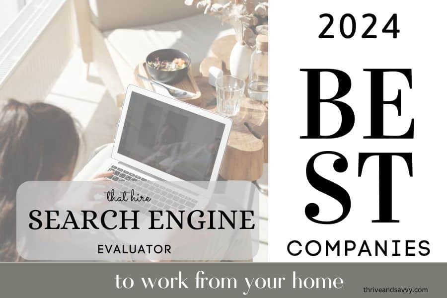 Work From Home as a Search Engine Evaluator