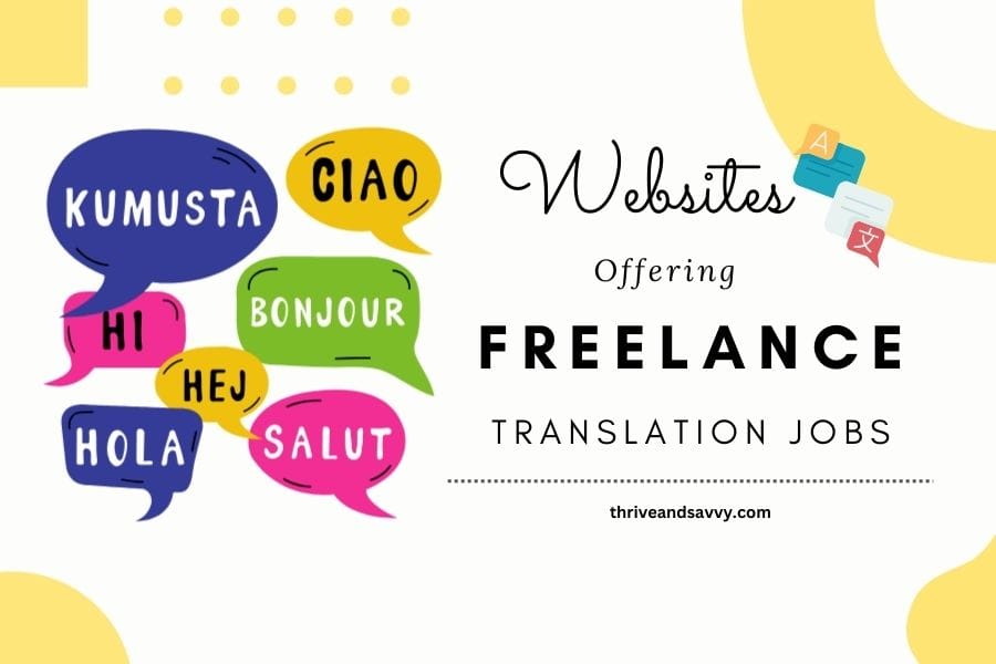 Making Money Online as a Translator