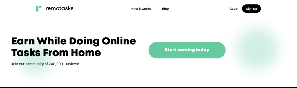 Remotasks Micro Jobs Sites