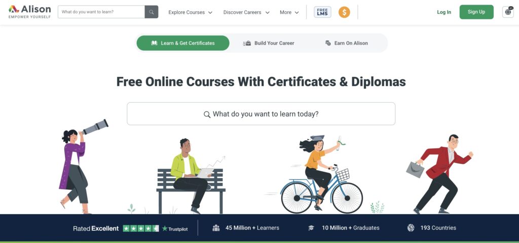 Alison Online Learning Platforms